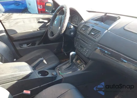 2007 BMW X3 3.0Si from USA, damaged, VIN WBXPC93427WF14504